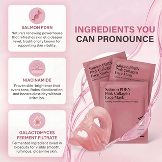 Salmon PDRN Pink Collagen Face Mask