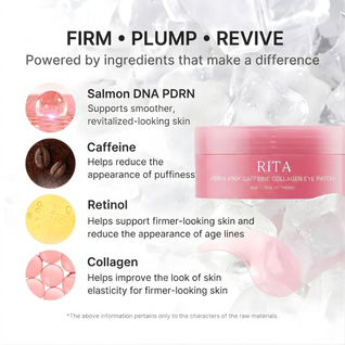 PDRN Pink Caffeine Collagen Eye Patch