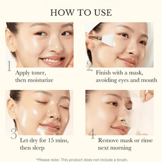 Kojic Acid Turmeric Night Wrapping Mask