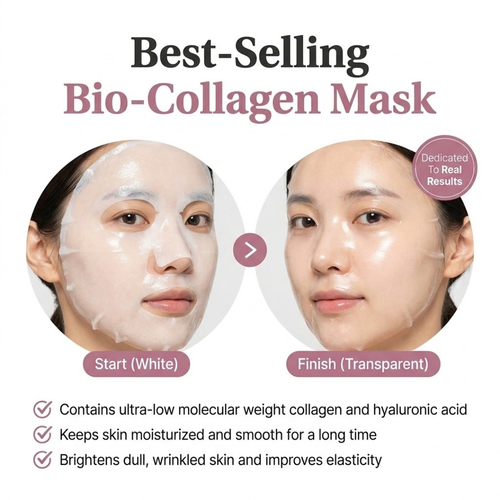 Bio-Collagen Deep Face Mask