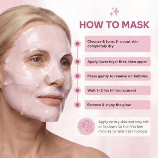 Salmon PDRN Pink Collagen Face Mask